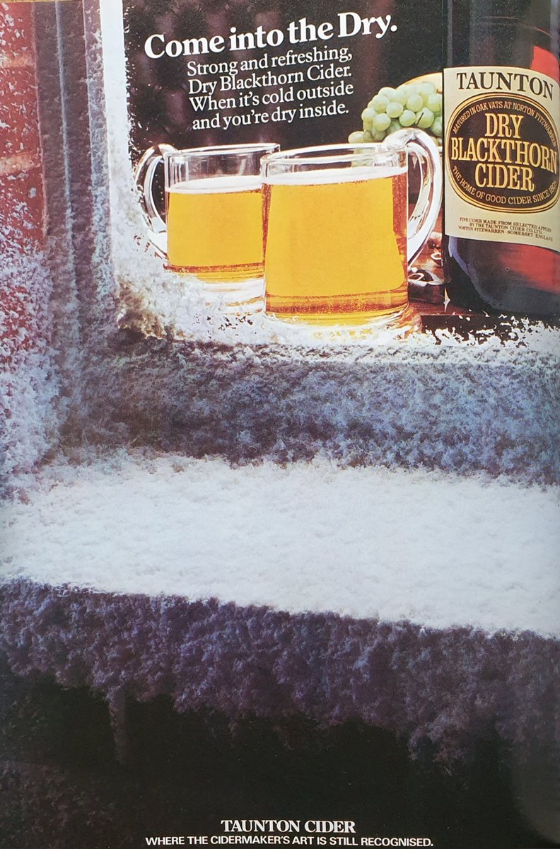 1976     Dry Blackthorn Cider

#RetroAds #Retro #vintageads