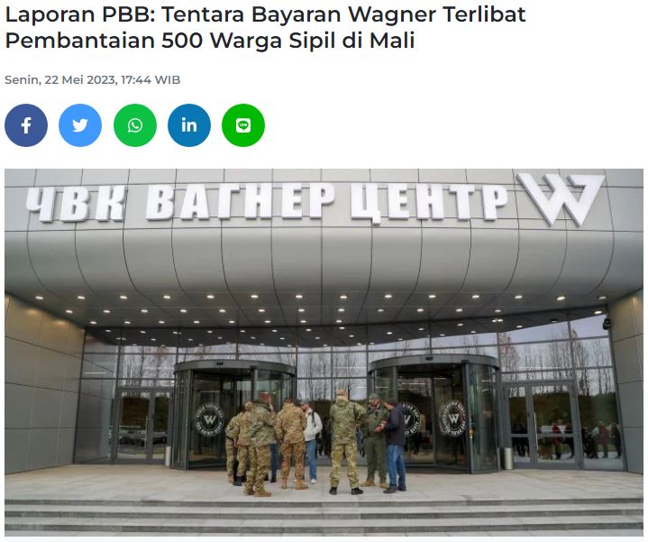 HartonoKetut's tweet photo. Gak di #Ukraina, gak di #Mali, memang dasar penjahat perang! #RussiaIsLosing

https://t.co/4GsRQVLXhf https://t.co/K7KPXOuKVm
