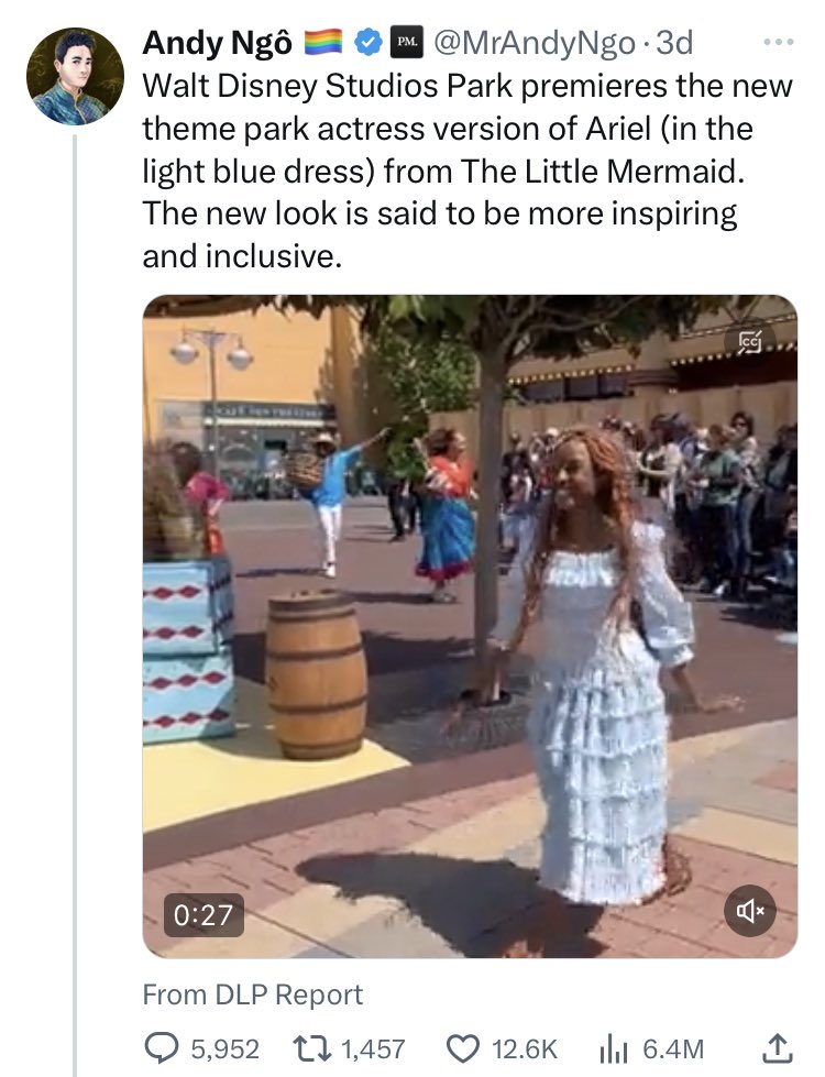 it’s gotten to the point where the far right is posting videos of nice normal things happening without much commentary because they can count on their audiences to get mad on the basis of nothing, it’s so bad that i nearly liked this tweet because everything in it seemed good