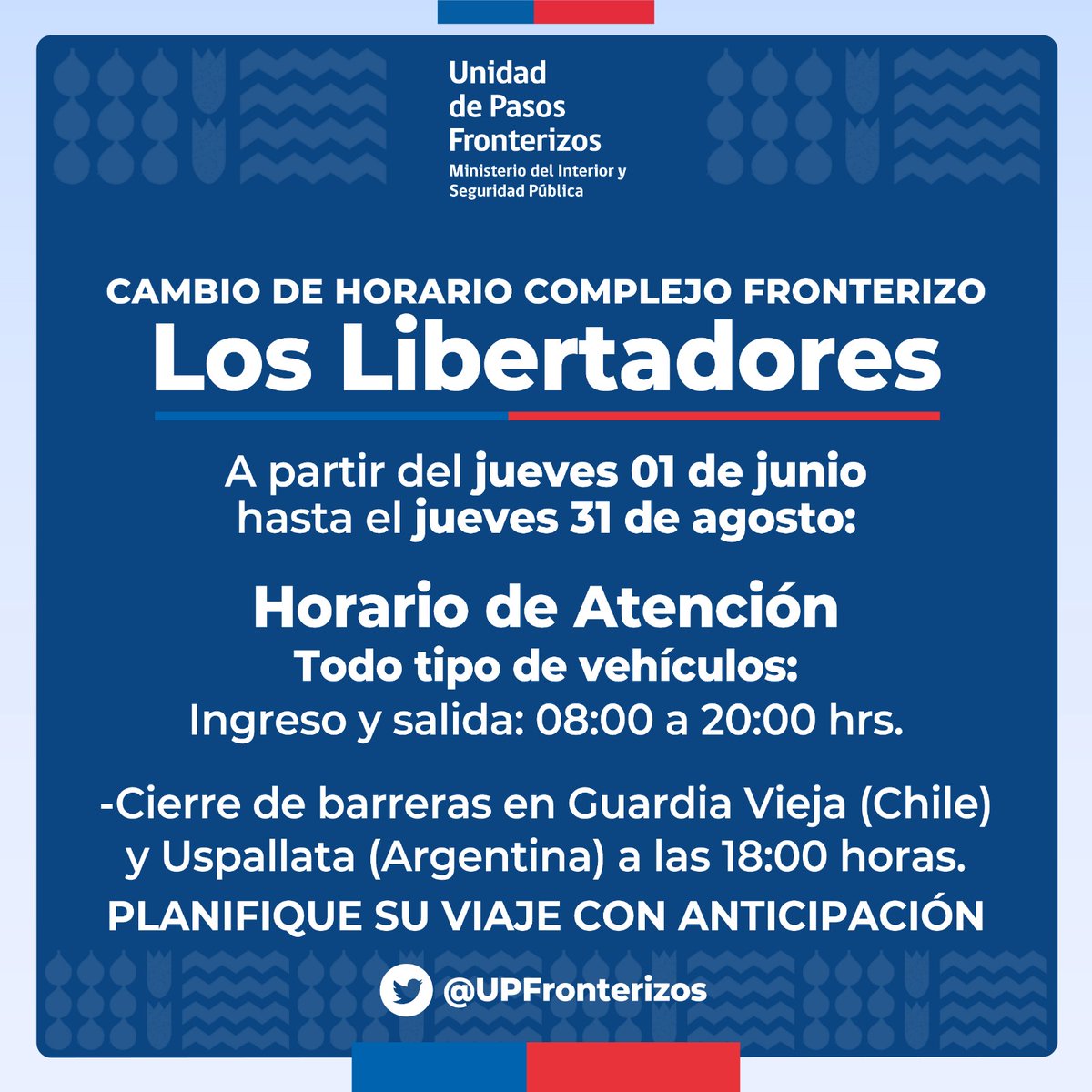 Pasos Fronterizos tweet media