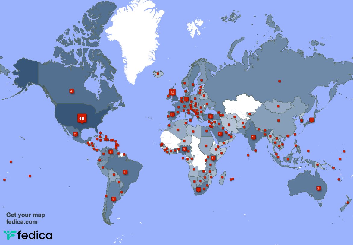 I have 52 new followers from Saudi Arabia, UK., France, and more last week. See fedica.com/!fridelina_mus…