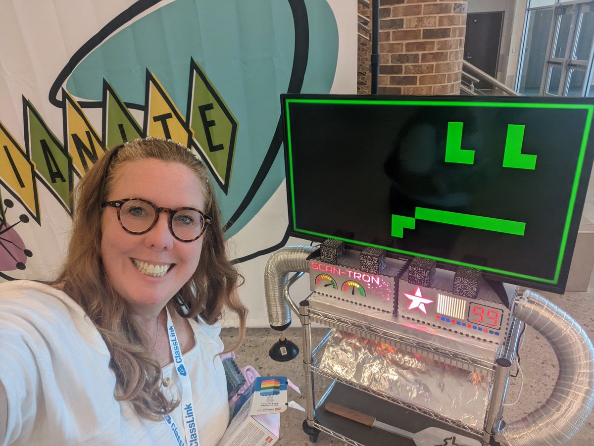 MissJShields1's tweet photo. Had a fantastic day of learning at @TIACONtx #TIACON23 and got to meet #Scantron
#ShieldsScribbles #STEM @CFBDLS @CFBRainwater https://t.co/o7S6aUQR6C