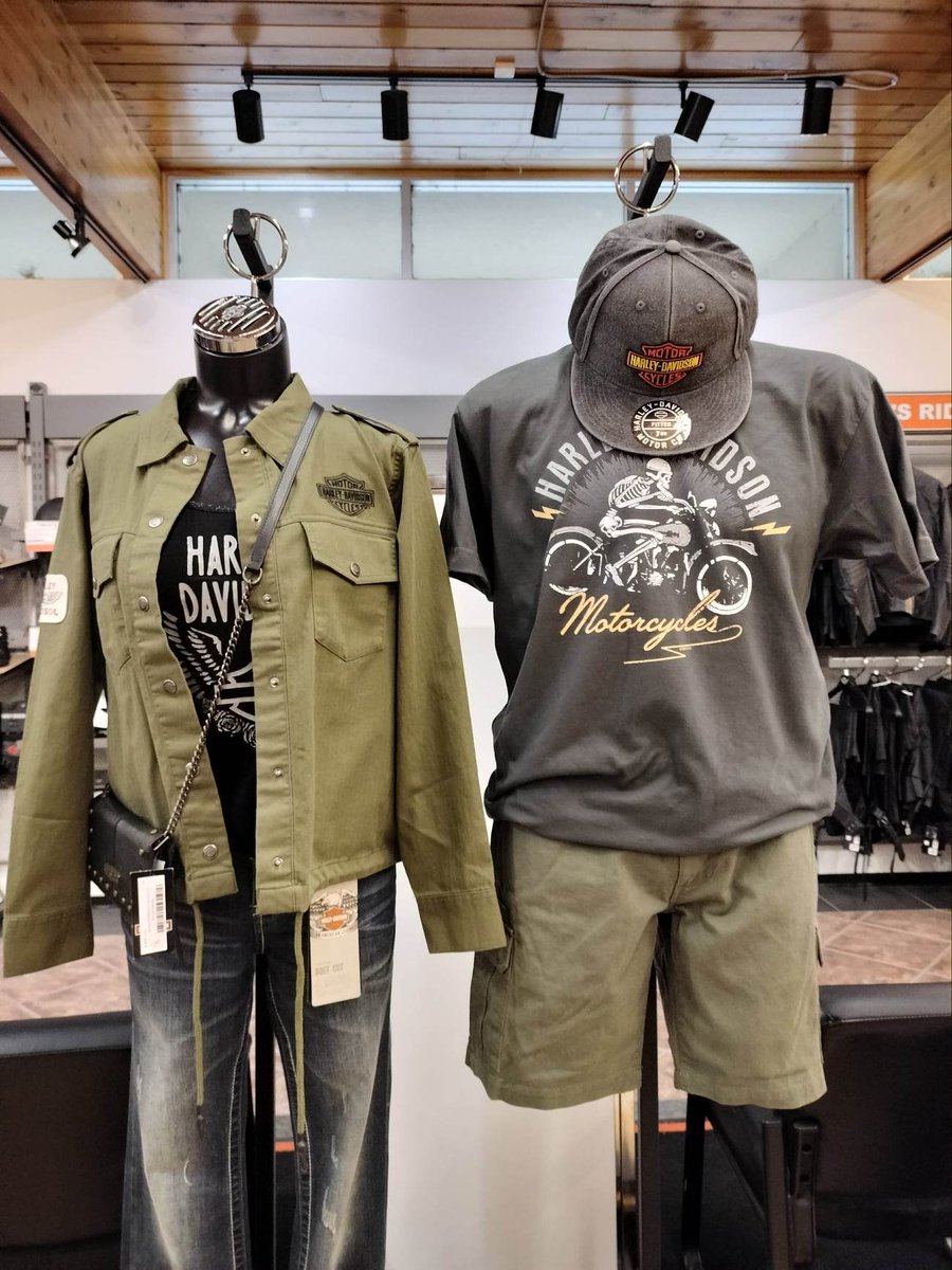 SnakeH_D's tweet photo. Apparel for him and her to update your closet with the latest styles!  Stop in to see Court &amp; Des today!

 #summervibes #snakehd #harleydavidson #snakeharleydavidson #harleylife #twinfallsidaho #hdapparel #shophd #shopsnakehd https://t.co/2NXFKiU0jc