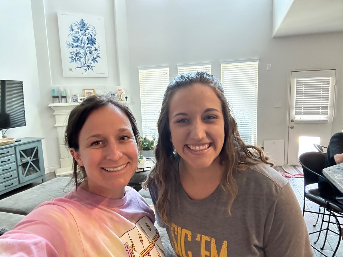 Saw this forever bengal,@mrsdahlmanBES , at the store and had her come over to hang! #bengalpride
