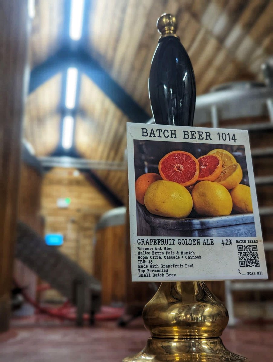 We have a new small batch brew on the pumps this week - a summery, grapefruity delight!!
#chestertweets @BeersInChester @the_joe_smoe @SkintChester @wearechester @welcome_dogs
