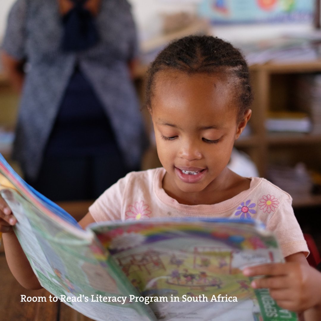 RoomtoRead's tweet photo. According to a recent study by @NCES, 81% of Grade 4 students in South Africa cannot read for meaning. At Room to Read, we know we can change that statistic. Learn more about the importance of making reading a social practice: https://t.co/i37M0YzXW6
#Literacy @RoomtoReadSA https://t.co/1gCuVA1mSe