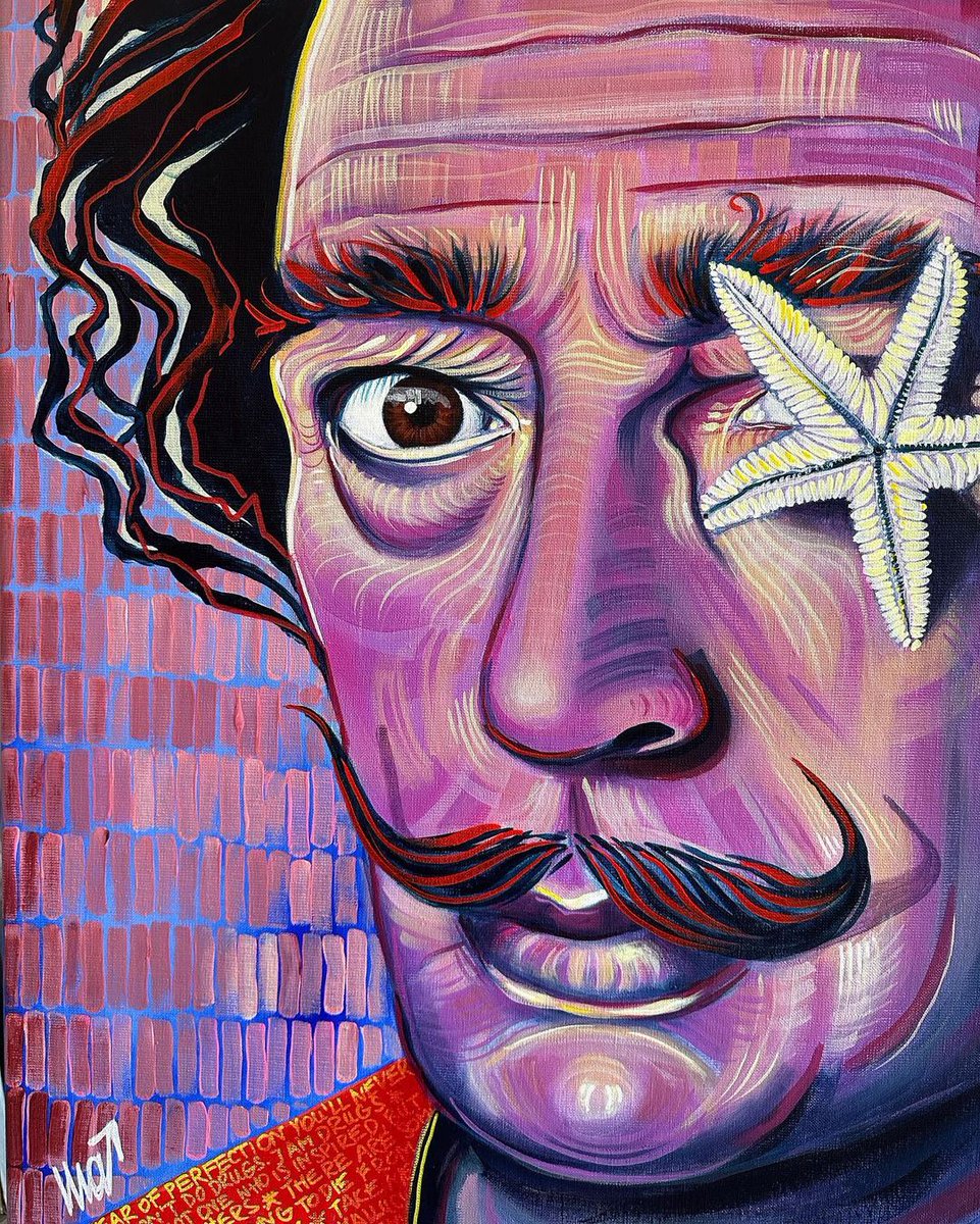 TheDali's tweet photo. Dalí was a master of creativity. It is in this spirit, we celebrate the remarkable creativity of artists today reimagining the artist in their work. #TheDali #DaliInspired
🎨: Urszula Clarise Art, Jisbar, Siddhesh Gautam and Vadis Krasovsky https://t.co/RGYfXlwLwo