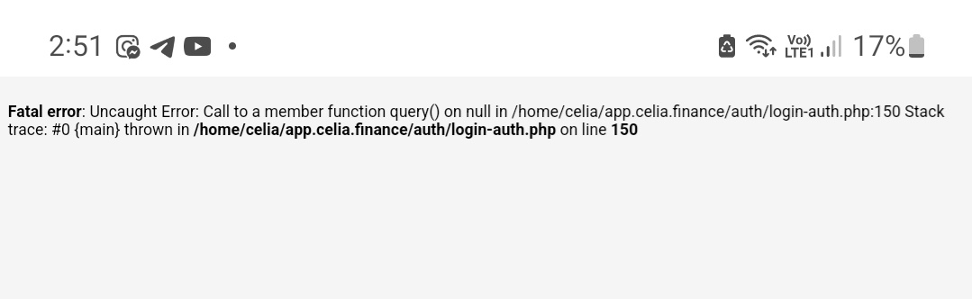 RawahaMo's tweet photo. @Celia_Finance Im receiving this error while.sign in..
Please fix it.

My email id: k.r18ha@gmail.ckm https://t.co/hMIUigrCcD