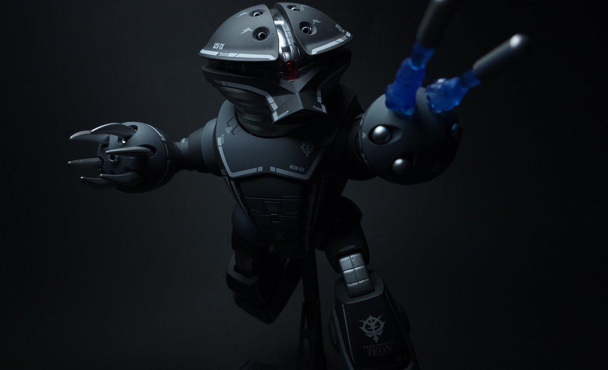 patrickaxe's tweet image. He's done, onto the next build. #gunpla #acguy #ガンプラ