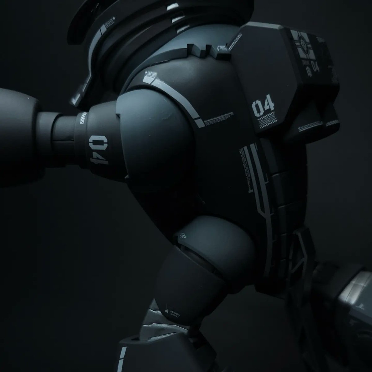 patrickaxe's tweet image. He's done, onto the next build. #gunpla #acguy #ガンプラ