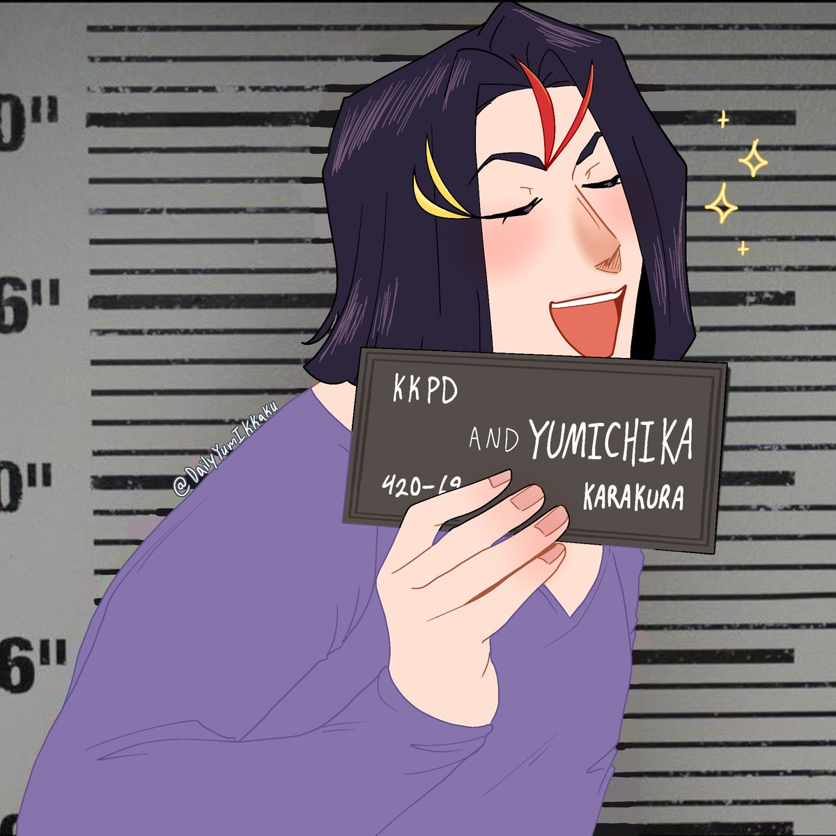 DailyYumIkkaku's tweet photo. Obligatory Barbie mugshot meme https://t.co/LYzwXm8imZ