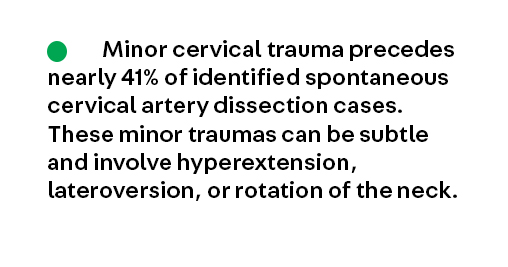 Bonus Key Point 1 from the article Cervical Artery Dissection by Dr. Setareh Salehi Omran (@SetarehOmranMD), which is available to subscribers at continpub.com/CervArtDis #neurology #MedEd #NeuroTwitter