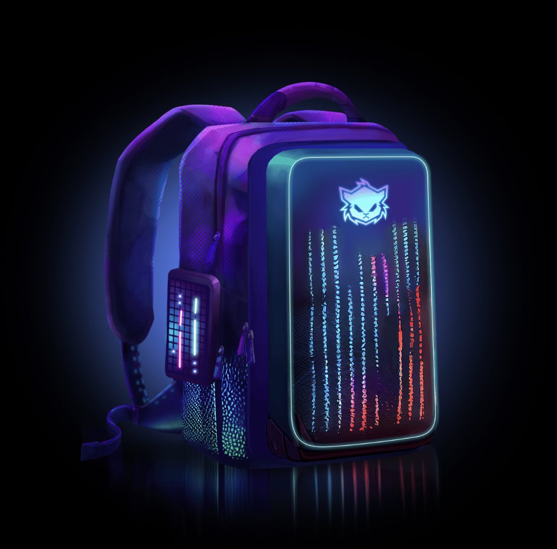 Even doe I have them all, I still feel like the cyber cubs backpack 🎒 looks so much more aesthetically pleasing compared to the rest of them, what do you think #crofam? #loadedlions #ManeCity #cybercubs