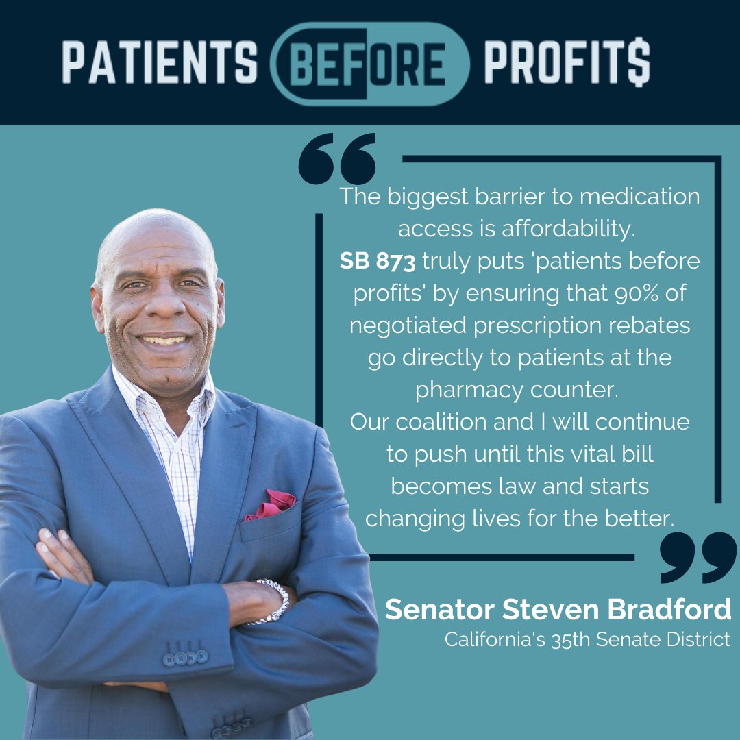 Thank you @SenBradfordCA & the more than 50 orgs in support of #SB873! 

RELEASE >> bit.ly/3OKupCB