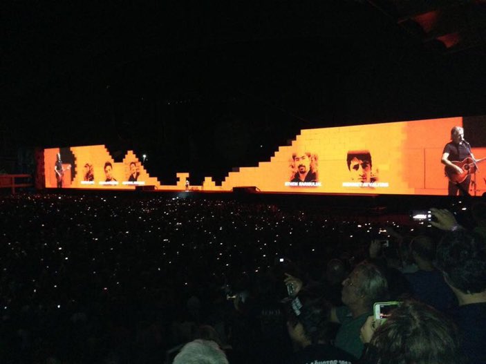 Roger Waters İstanbul konserinden, the wall, 4 Ağustos 2013
#Gezi10Yaşında