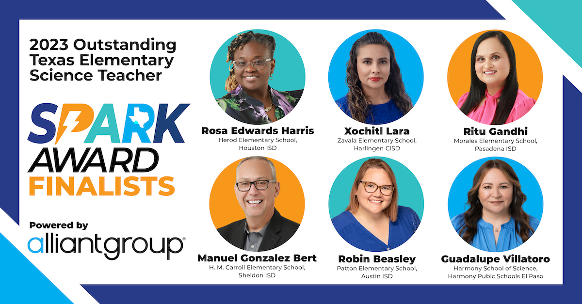 We are excited to announce our 6 #SPARKAward Finalists from across #TEXAS! Now help us pick our People’s Choice Award so they can win a visit from a local #Meteorologist!

Cast your vote daily through June 7th for our People’s Choice Award HERE: lnkd.in/gRm4d-9t