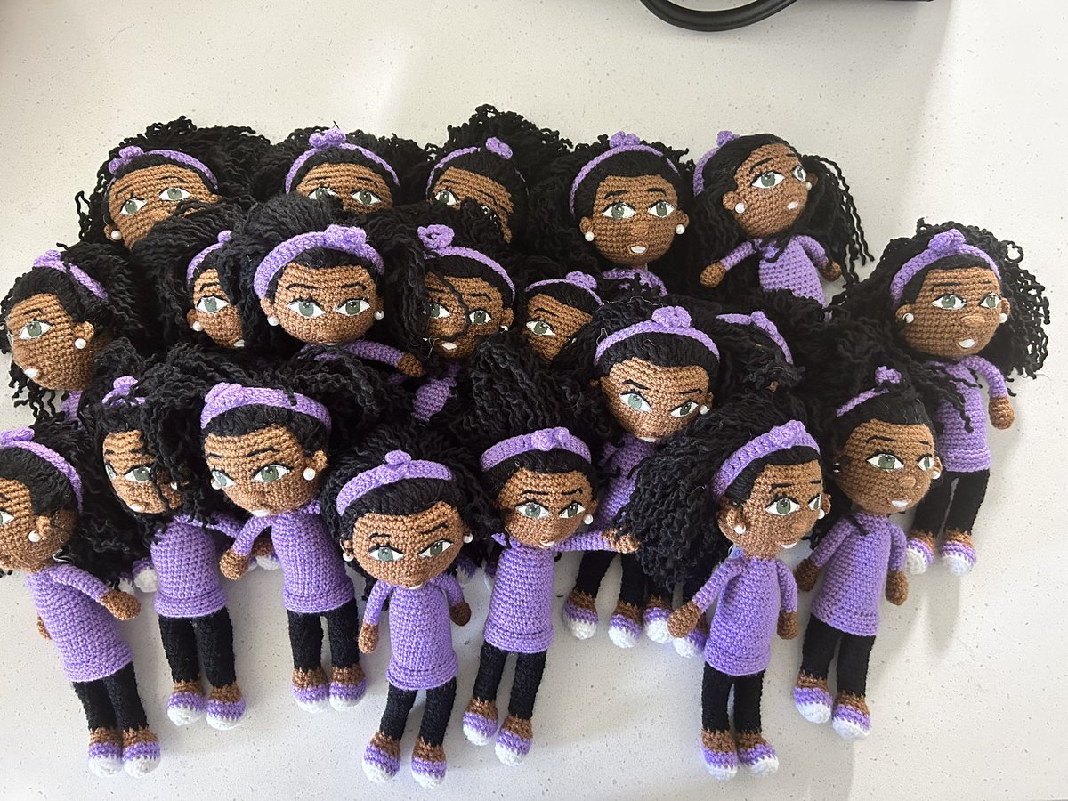 I’m so excited! Jazmine dolls are here! Special shout-out to Neda's Treasures for creating these wonderful dolls! I will make an announcement when they are ready for purchase. I will order more! 😊