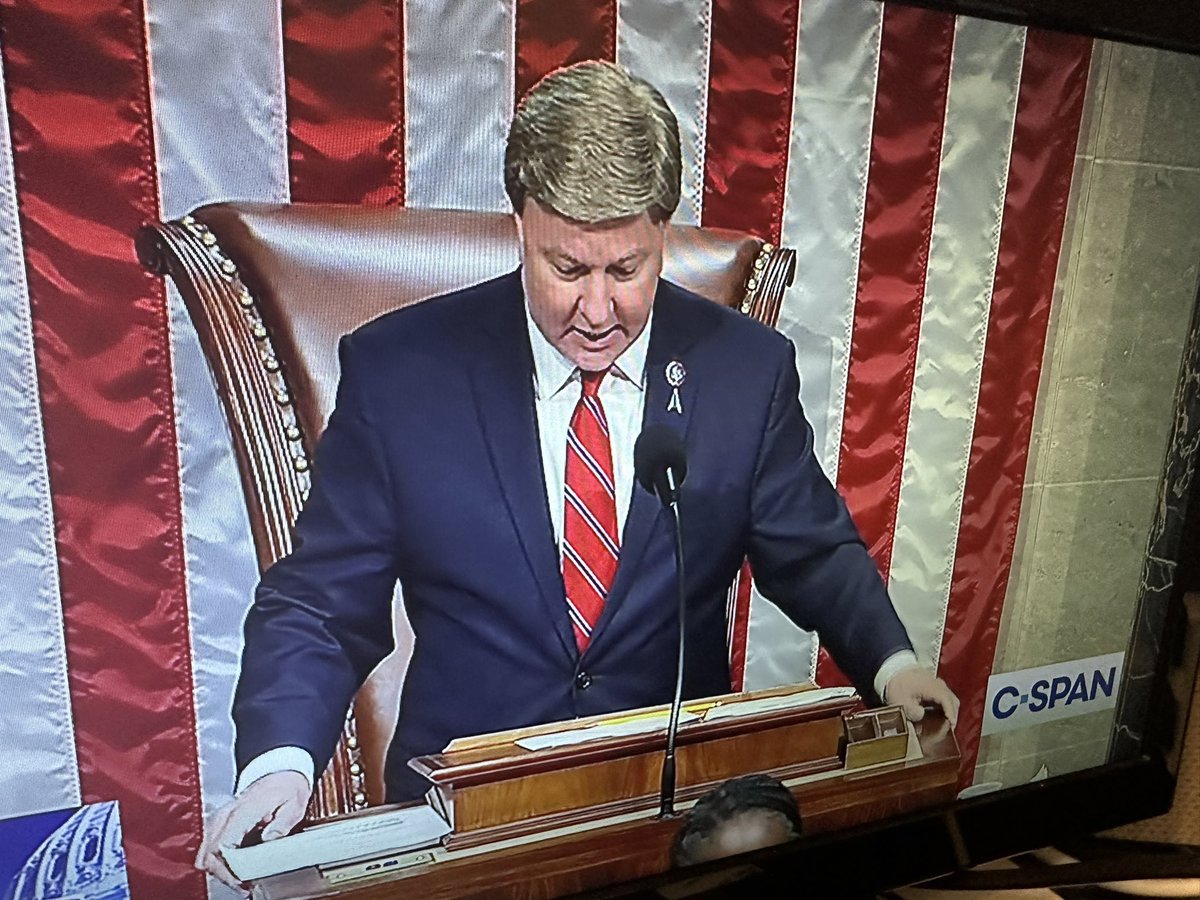 My man always brings out the top shelf wigs for the big votes. Got to look good for the cameras.