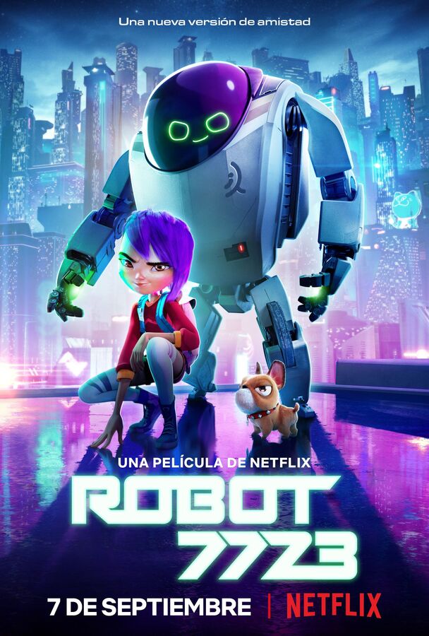 locochile's tweet image. #Robot7723 pelicula Netflix.
Una nueva generación de robots ha nacido y los antiguos quedan obsoletos, pero uno se escapa a devolver una mochila olvidada.
Recomendación 👍👍👍