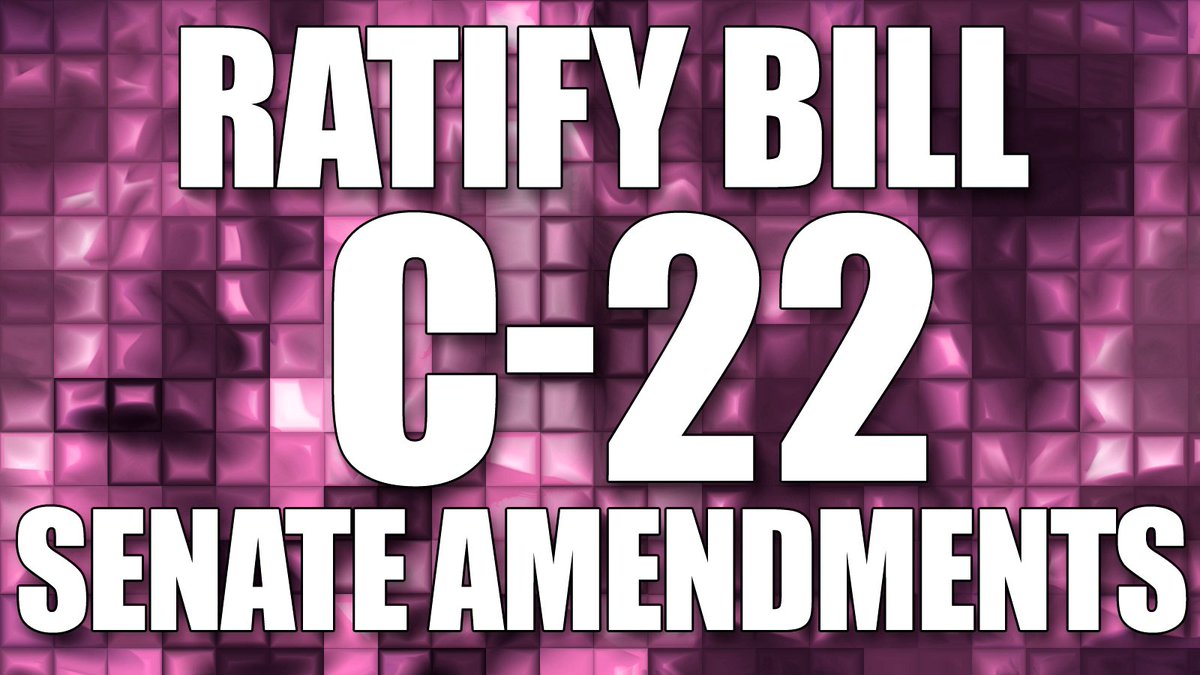 House leader @markhollandlib  has recognized the need to ratify Bill C-22 before summer break.

We shouldn't stop there. We need C22 on the HoC schedule immediately.

#RatifyC22
#RatifyBillC22  
#RedShirtDay
#NationalAccessAbilityWeek #NAAW2023 #Disability #DisabilityInclusion