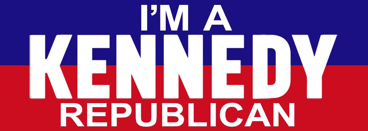 A lifelong Republican voting Democrat the 1st time! Like #RFKJr more everyday. He makes sense. Has conservative planks. Agree w/thinking on free markets, Bill of Rights, environmental issues, worship & assembly, opposed to surveillance state, & costs of war, more. #Kennedy24