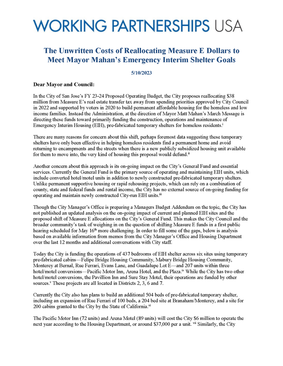 DSTNHome's tweet photo. New analysis from @wpusanews raises questions about the true cost of emergency interim housing (EIHs) and whether a hard pivot to these shelters will ultimately cost the City less in the long run. https://t.co/c39M7jrrUq