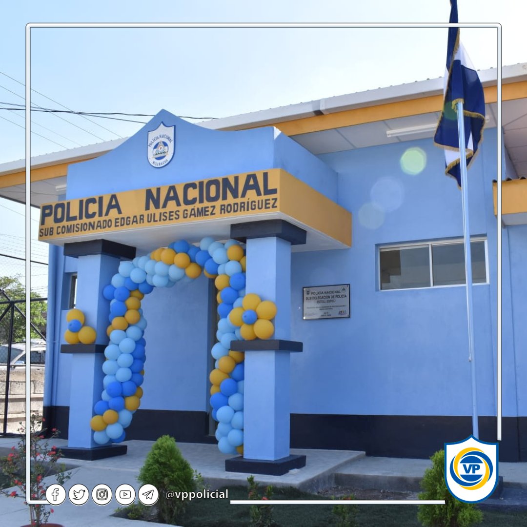 PNNicaragua's tweet photo. Otros puntos del país que cuentan con nuevas Unidades Policiales 👇

📌Masachapa- San Rafael del Sur 
📌El Tránsito- Nagarote 
📌La Boquita-Diriamba 
📌La Rica-San Sebastián de Yalí 
📌Barrio 2 de Julio- Chinandega 

#JuntoALaComunidad https://t.co/LBGB47A9vr