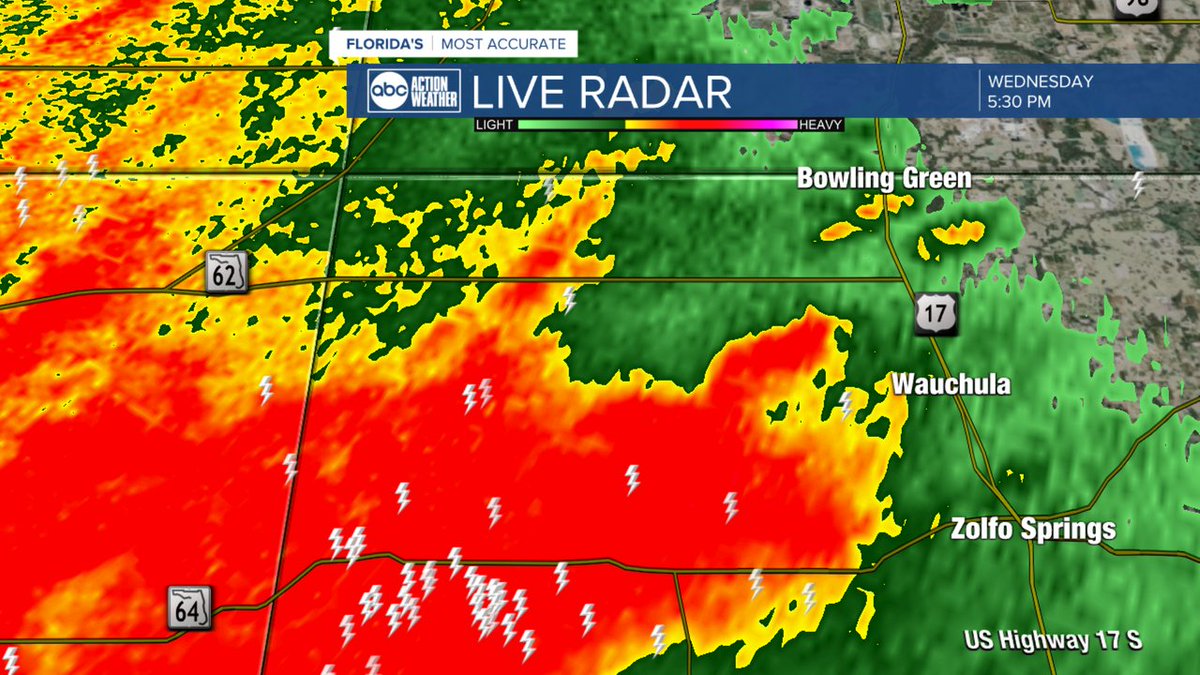 A Tornado Warning has been issued for parts of Tampa Bay until May 31 6:00PM. Download the ABC Action News App for the latest weather information.