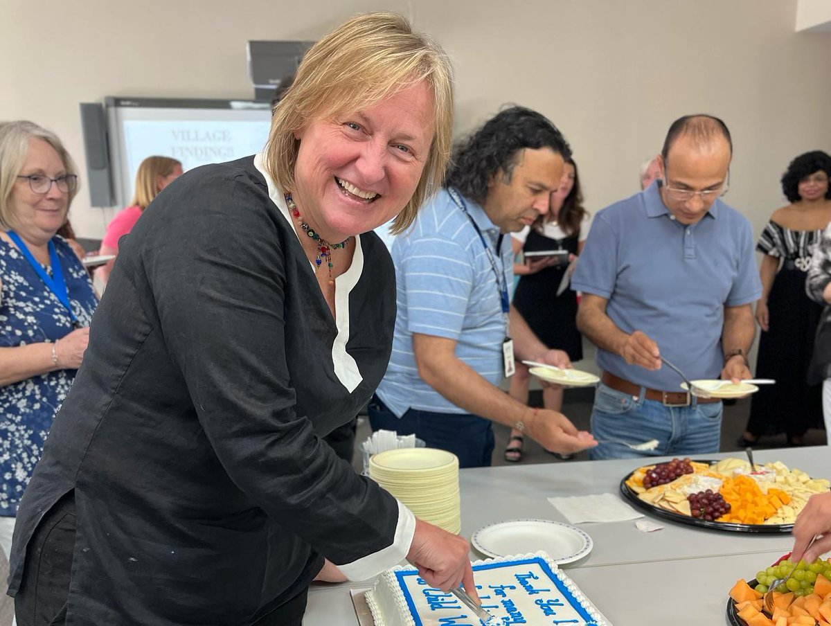 fcsgw's tweet photo. Celebrating you today! After a 23-year career at FCSGW, Erin Harvey is retiring. We will miss you around the office. Best wishes today and always! 💙💚 https://t.co/8TujAhwCQa