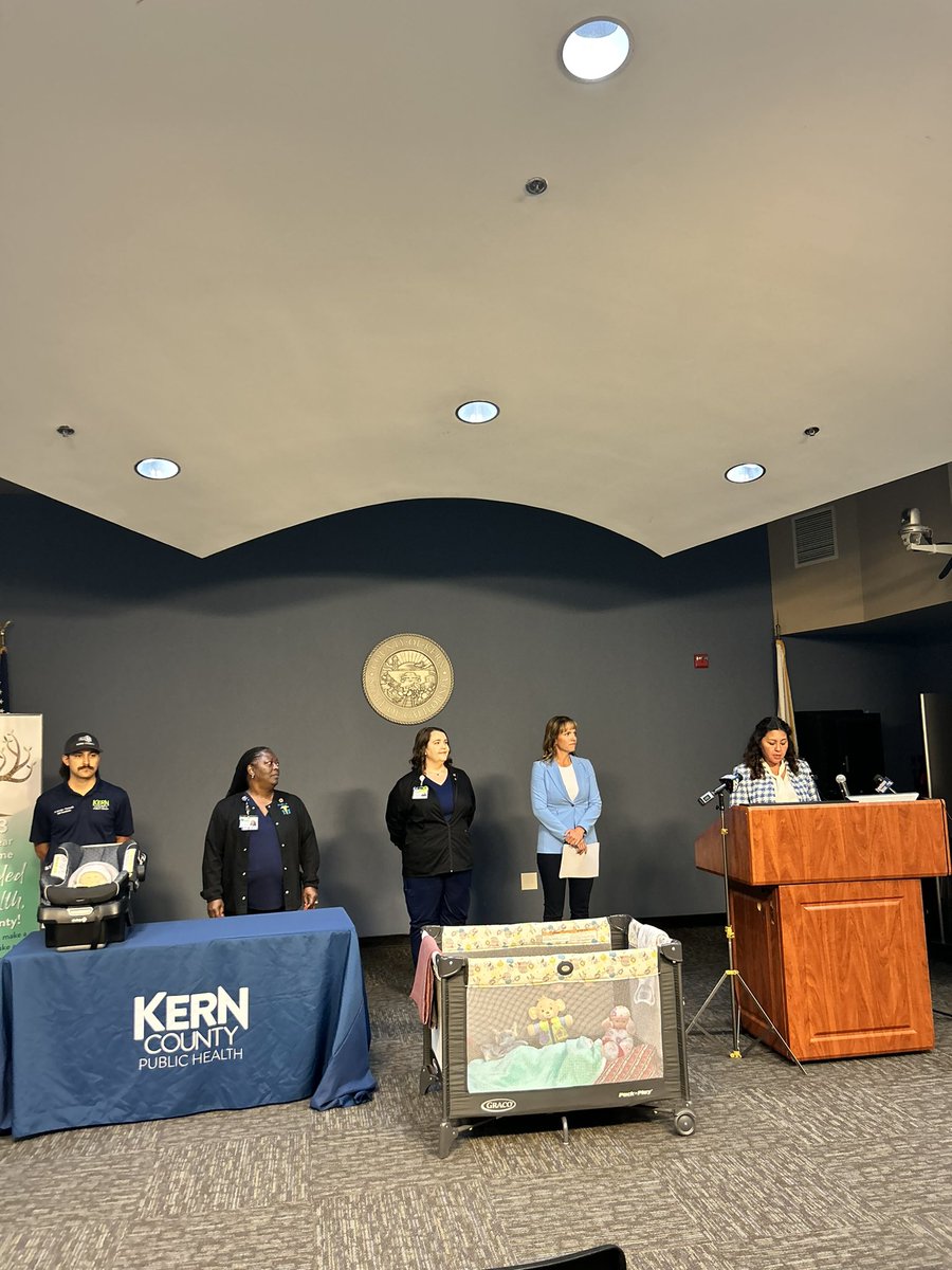 KernBHRS's tweet photo. Another successful Grounded in Health Press Conference today ✔️ We are advocating for children’s health in the month of June 💚 Thank you @KCPublicHealth for your continued partnership, and important demonstrations on car seat and sleep safety for young children #groundedinhealth https://t.co/mLpTwgoYbB