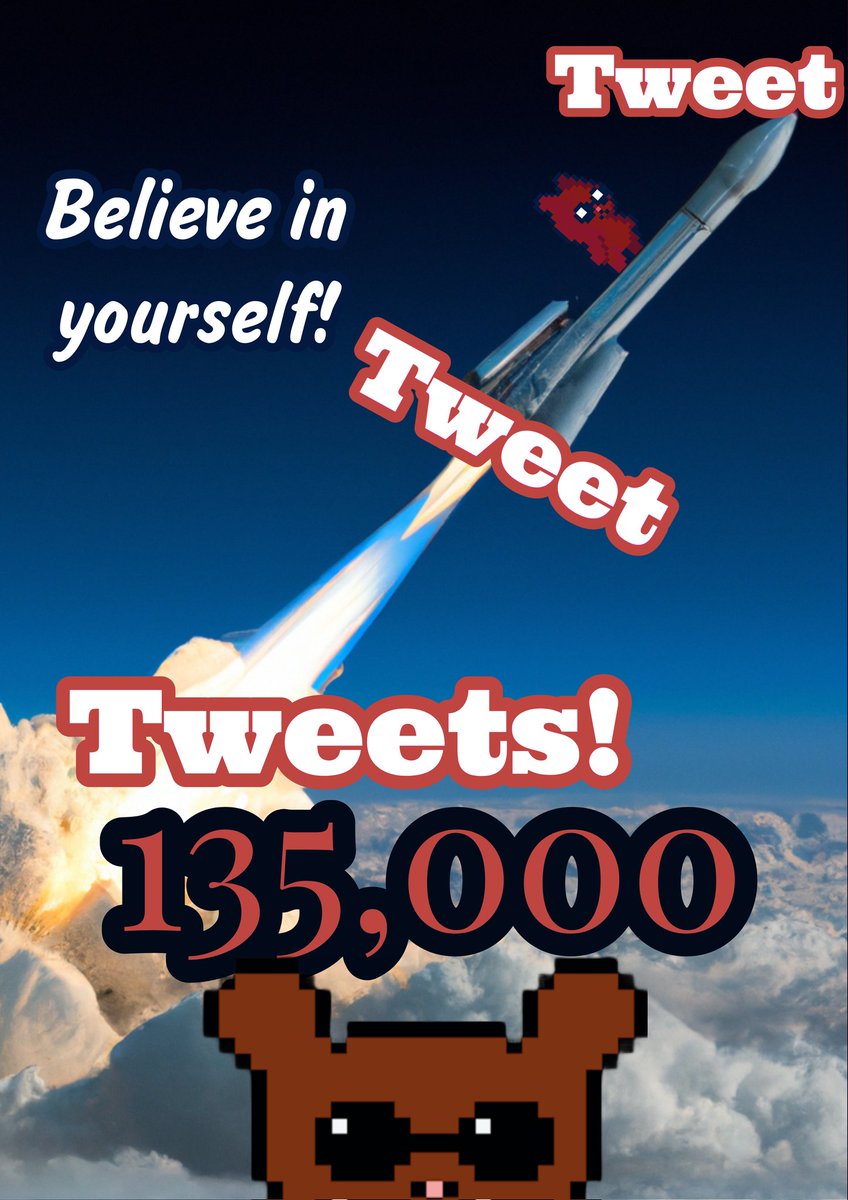 135k 🤔 I think I posted this the other day it was 134 before but hey another tweet more!
Keep chasing your passion and keep working on manifesting with that powerful mind and hands!
And shape that life you see fit for you and yours ❤️🫂
Keep on keeping on trailblazers 🫡❤️‍🔥