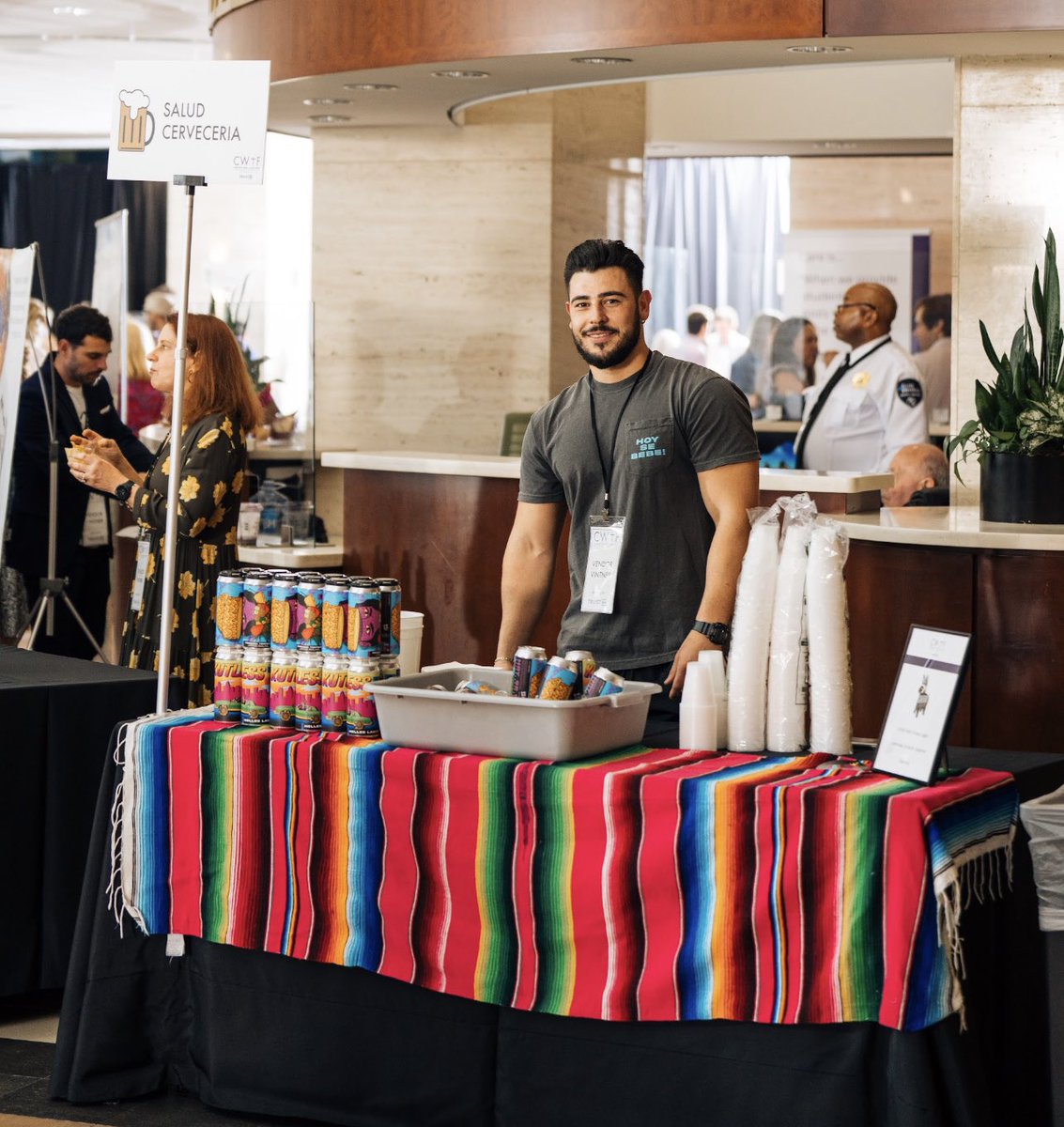 #CLTWineandFood’s largest tasting experience, The Grand Tasting, was a great night of wine, food, fun, fundraising… and beer! 🍻 

Wishing <a href="/saludcerveceria/">Salud Cerveceria 🇩🇴🇩🇴</a> a win at the <a href="/beardfoundation/">James Beard Foundation</a> awards this coming Monday. Congrats to them on being a finalist!

📸:  Josh Bannen Photo