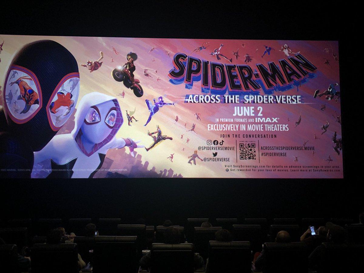@SpiderVerse  it exceeds expectations in storytelling, animation , emotions and plot. You will probably need to see it twice. My only regret is not rewatching the first one as a refresher. #fonspr
