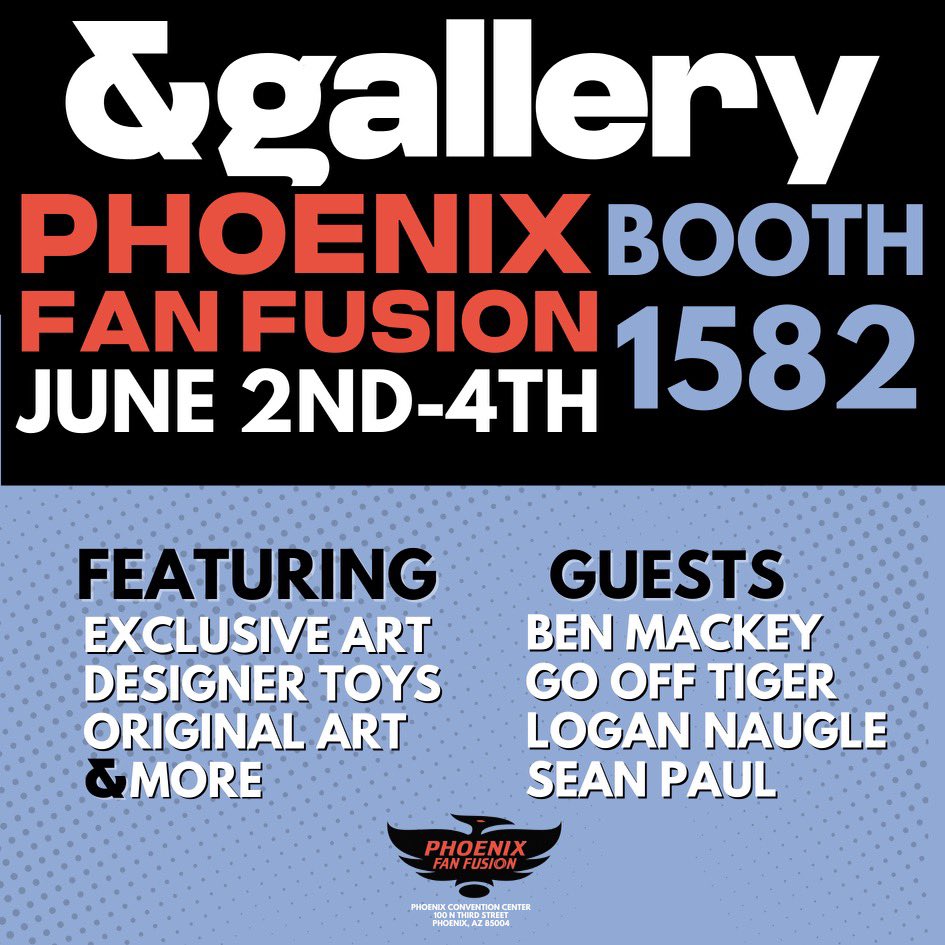 See y’all in PHX this weekend for <a href="/PhxFanFusion/">Phoenix Fan Fusion</a> !