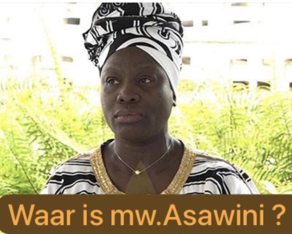 vijzelman's tweet photo. Waar is mw. #Asawini 
Nou wat een rare gang van zaken dat mw.Asawini #Suriname is #uitgezet waarbij #NIEMAND weet waar zij is . Zonder mobiel (die staat uit, dus is zij niet bereikbaar ) of geld of goederen op zak is zij verdwenen ? https://t.co/Cwj0ACt6Xk