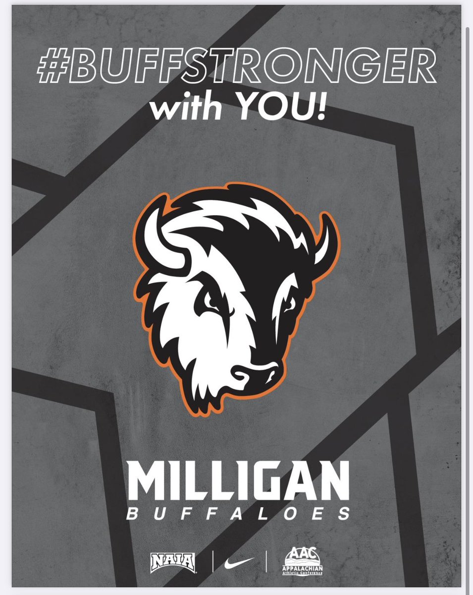 LexiKile1's tweet photo. Grateful for the opportunity to receive a athletic scholarship offer from Milligan University for Flag Football! 
#MilliganUniversity #BuffStrong #wewill https://t.co/AaTTPAvJLR