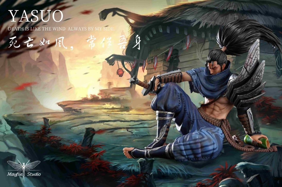 OtohimeTracks's tweet photo. Amazing figure of Yasuo from the game League of Legends. Producted by Mayflies Studio, it' a perfect version of the original artwork. It will available in 1/4 & 1/6th version in 2024 #mayfliesstudio #yasuo #LoL #LeagueOfLegends #RiotGames https://t.co/l70yXYhkdj