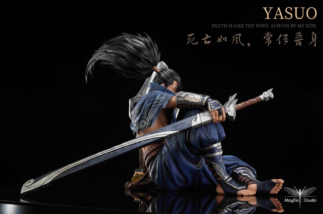 OtohimeTracks's tweet photo. Amazing figure of Yasuo from the game League of Legends. Producted by Mayflies Studio, it' a perfect version of the original artwork. It will available in 1/4 & 1/6th version in 2024 #mayfliesstudio #yasuo #LoL #LeagueOfLegends #RiotGames https://t.co/l70yXYhkdj