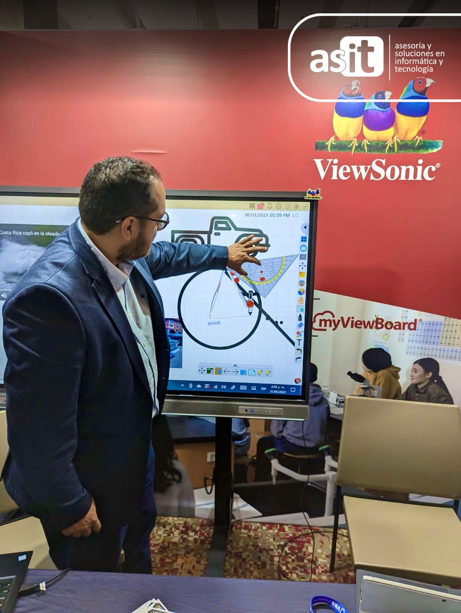 ASIT_SV's tweet image. Soluciones para el área de Educación. #myViewBoard @ViewSonicLATAM