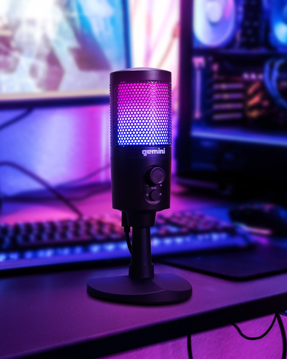 After a long day of work and to celebrate mid-week, it’s game time! 🎮⁠ ⁠ #GSM100 Plug-and-play USB mic - Experience superior audio quality and effortless setup with the GSM-100. ⁠ For more info about product: link in bio⁠ #GeminiSound