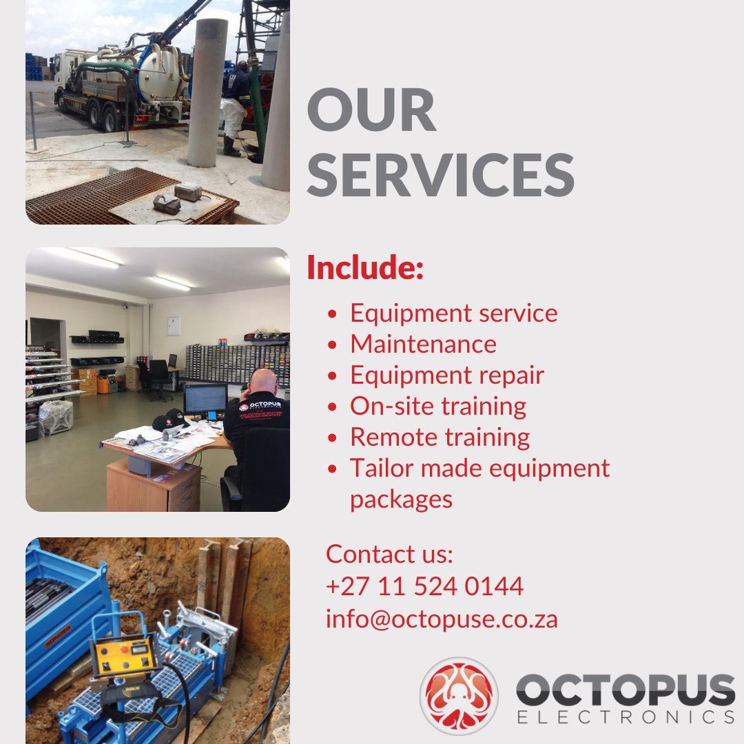 From start to finish, Octopus Electronics has got you covered! 🙌 

Trust us to handle every step of the process with precision and expertise. Visit our website for more information - octopuse.co.za/services/

#AllServices #OneStopShop #OctopusElectronics #TrustedExperts
