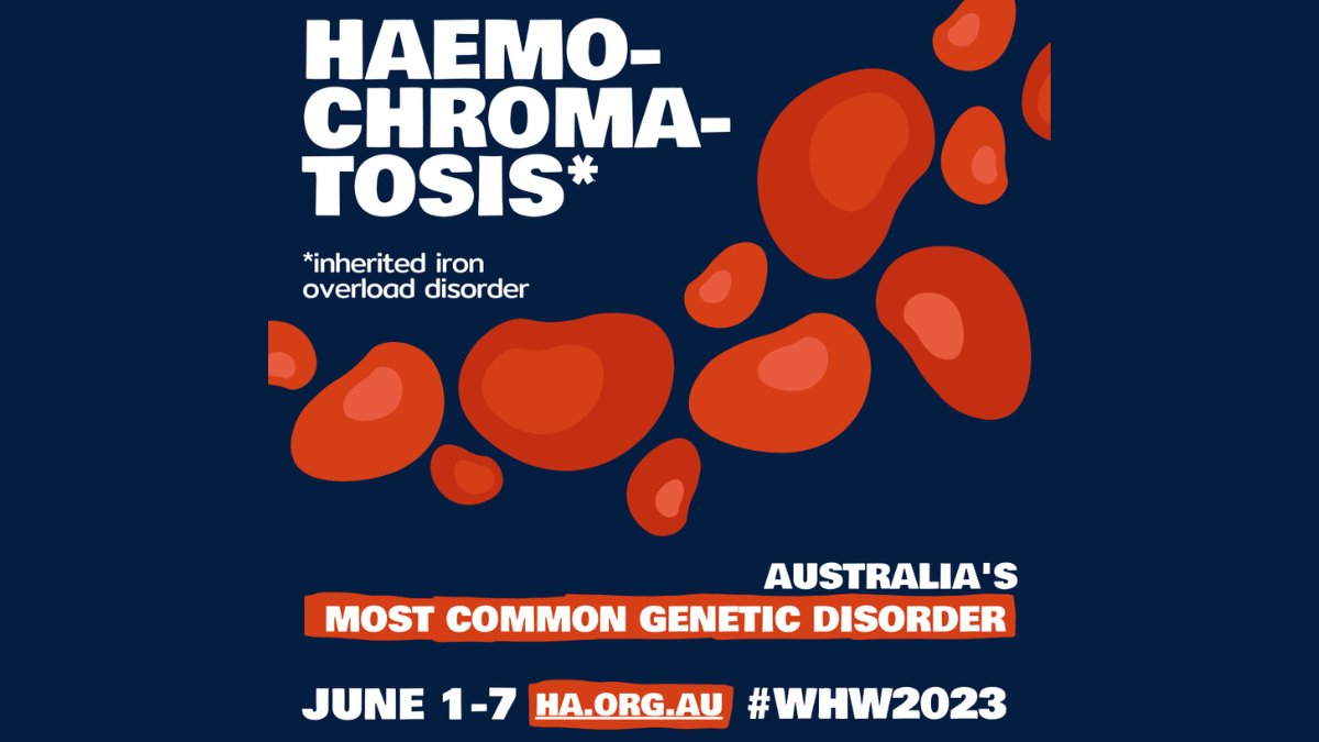 HaemAus's tweet image. What is Haemochromatosis? 
🩸
World Haemochromatosis Week 2023 starts today! #WHW2023 #haemochromatosis @healthgovau @RACGP @Catbilyk @NolaMarinoMP @mrtonymartin @StephenMcGann 
🌏
Stay tuned for our quick tips each day this week
🩸
youtu.be/xX3WhOmkf4s via @YouTube