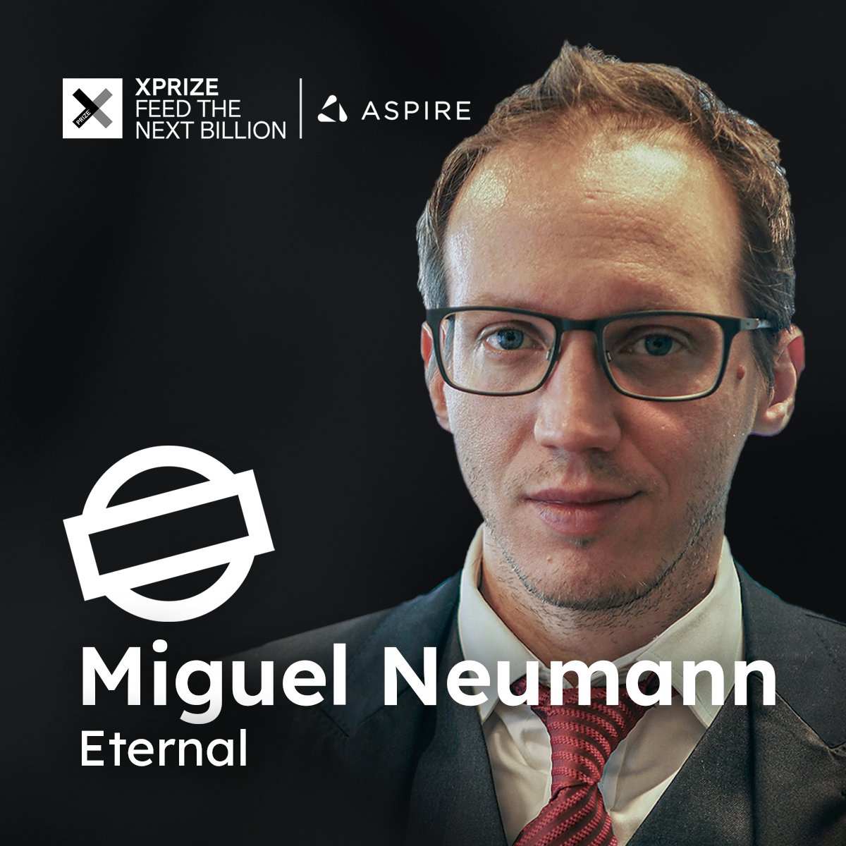 Miguel Neumann, interim CEO of #XPRIZEFeedTheNextBillion finalist team @EternalBio, chatted with @AlexShirazi about the future of food. Check out the new episode of @FutureFoodShow’s Transforming The Future of Proteins series here. futurefoodshow.com/2023/05/25/mig…