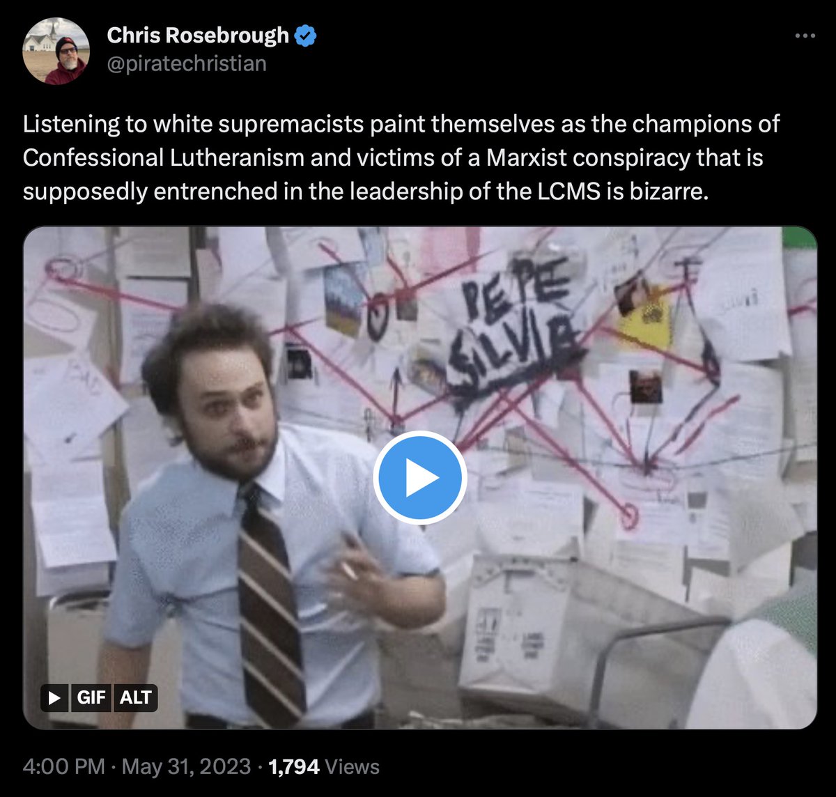 At 3:00 pm we released the episode detailing that the LCMS doxed me to numerous pastors including Chris Rosebrough.

At 4:00 Chris confirmed he was listening to the episode where we connect him to Antifa

At 4:52 Antifa published my dox, pretending they did they work themselves.