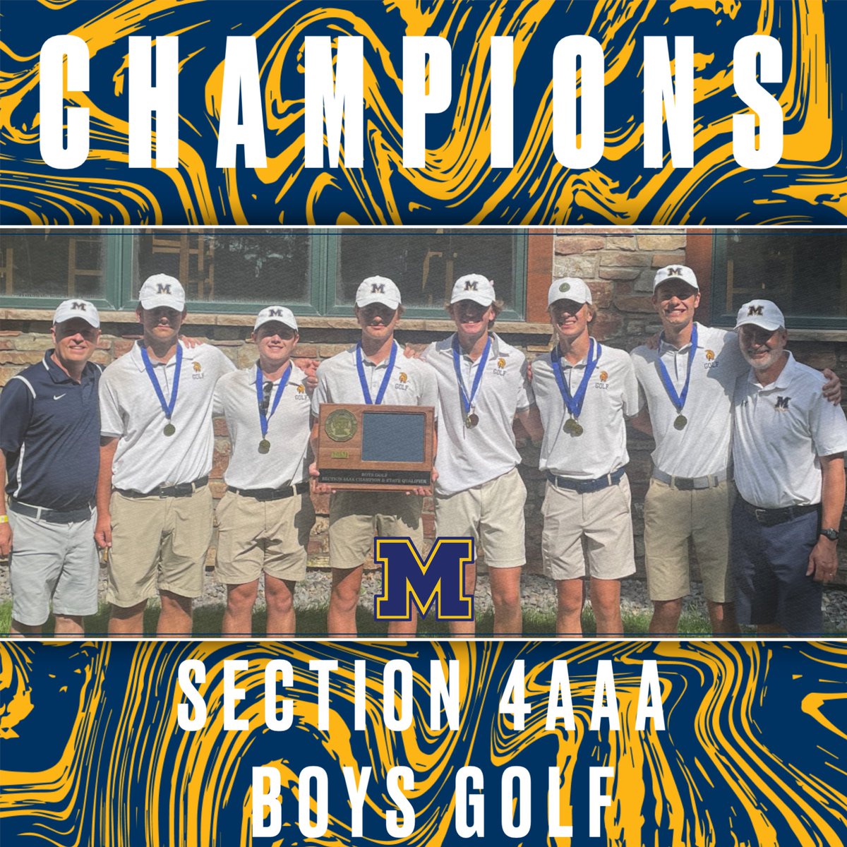 Congratulations to the boys golf team, Section 4AAA CHAMPIONS!!! #StateBound #GoZephs