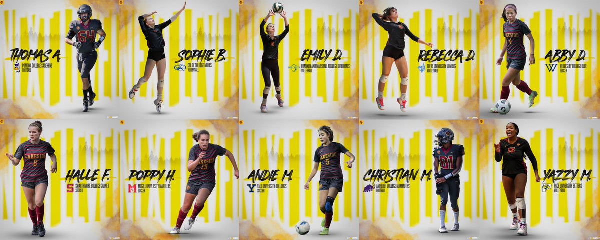 LakesideLions's tweet photo. Last night was our annual NEXT LEVEL Event, where we celebrate senior student-athletes who are off to play college sports next year!

Congratulations Abby, Andie, Brooke, Casey, Christian, Claire, Daniel, Emily, Halle, Poppy, Rebecca, Sebastian, Sophie, Tom, and Yazzy!

#GOLIONS https://t.co/FWmTcZ6Vcs