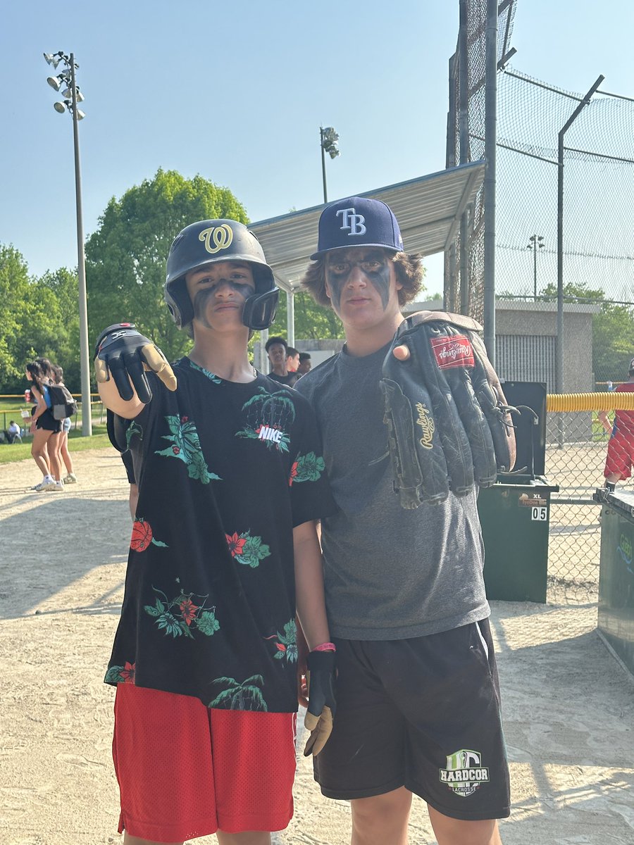Another beautiful day for baseball!  These boys did an awesome job and played with so much Saint Spirit!  We could not be more proud of them! #letsplayball⚾️