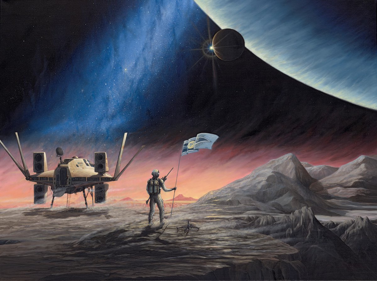 FlagmakerPrint's tweet photo. We are entering the last 24h to submit designs to our sci-fi flag design contest! At Flagmaker &amp; Print, we host a monthly contest where the winner gets their flag printed for free. Join the FMP Discord to participate: https://t.co/1awUQuiTeD https://t.co/ShO2EQJxVk