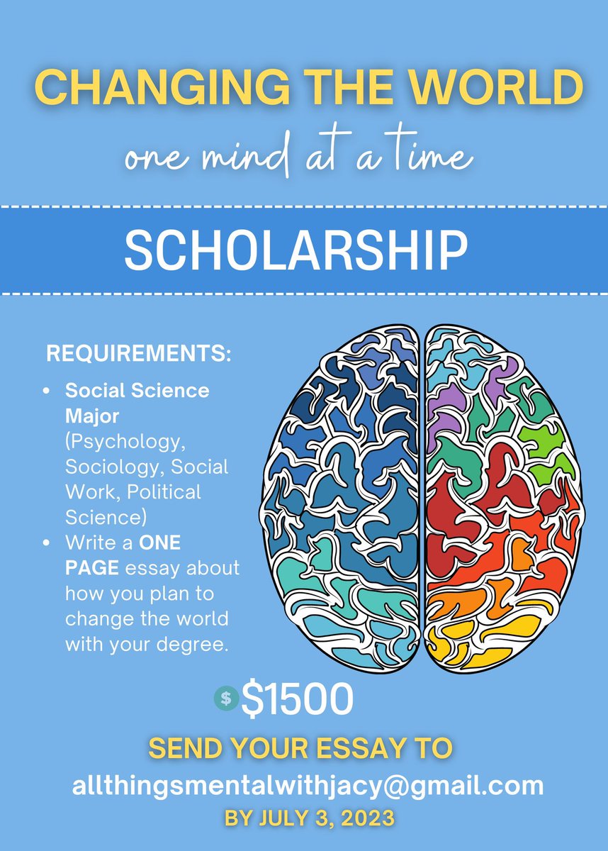 ATMwithJacy's tweet photo. DO YOU NEED $1,500 (no strings attached)? Are YOU a college or graduate level student majoring in a social science? Look NO FURTHER— I got the MONEY for the EDUCATION. Apply TODAY! Hope to see you in my inbox SOON! ✨🩵 https://t.co/2bmIx99Cyi