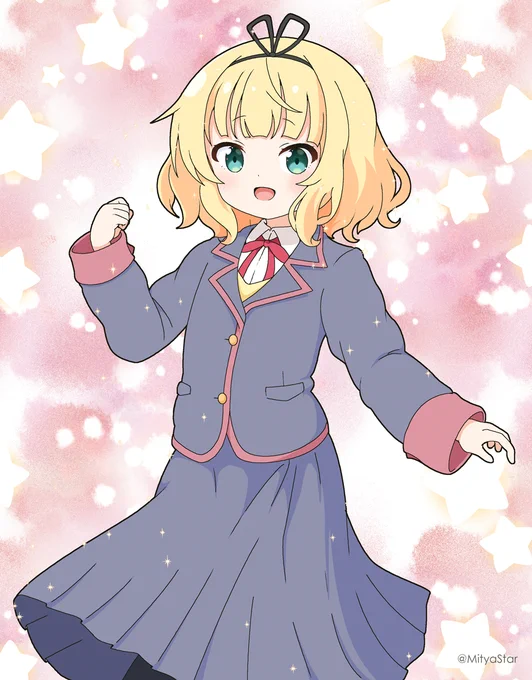 おにまいの中学校制服シャロちゃん